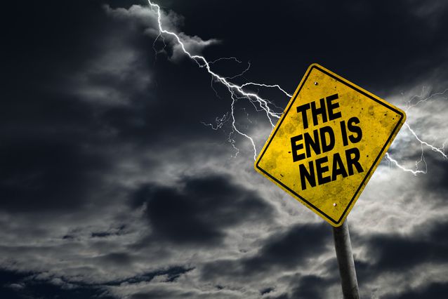 The End is Near Sign: Learn Coding