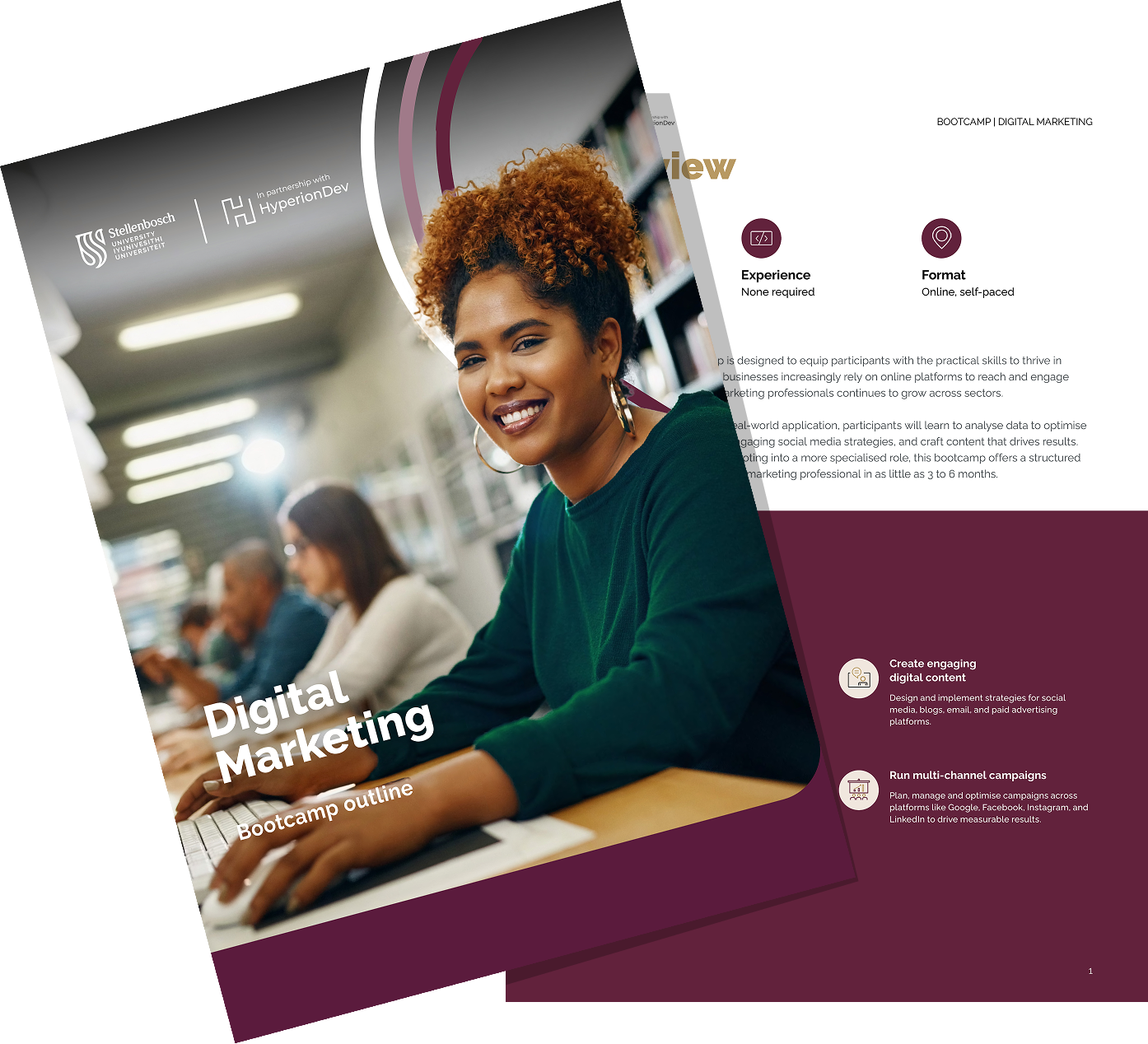 Course booklet preview